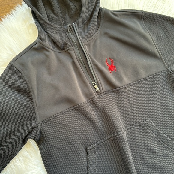 Spyder hooded Pullover - Picture 2 of 4